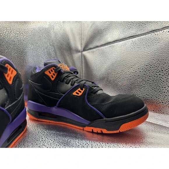 RARE 🚀 Size 10 - Nike Air Flight 89 Court Purple‎ 2019 - CU4838-001 - Picture 6 of 10